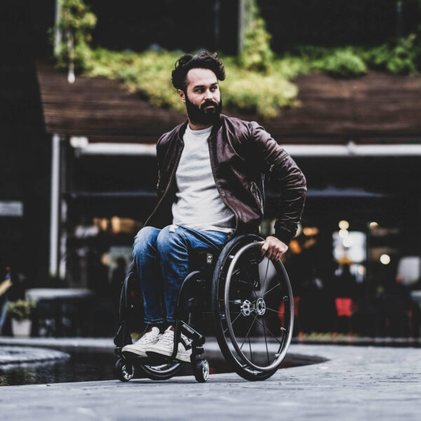 Mechanický invalidný vozík Quickie Nitrum