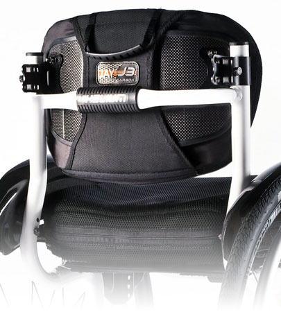chrbtová opierka na invalidný vozík