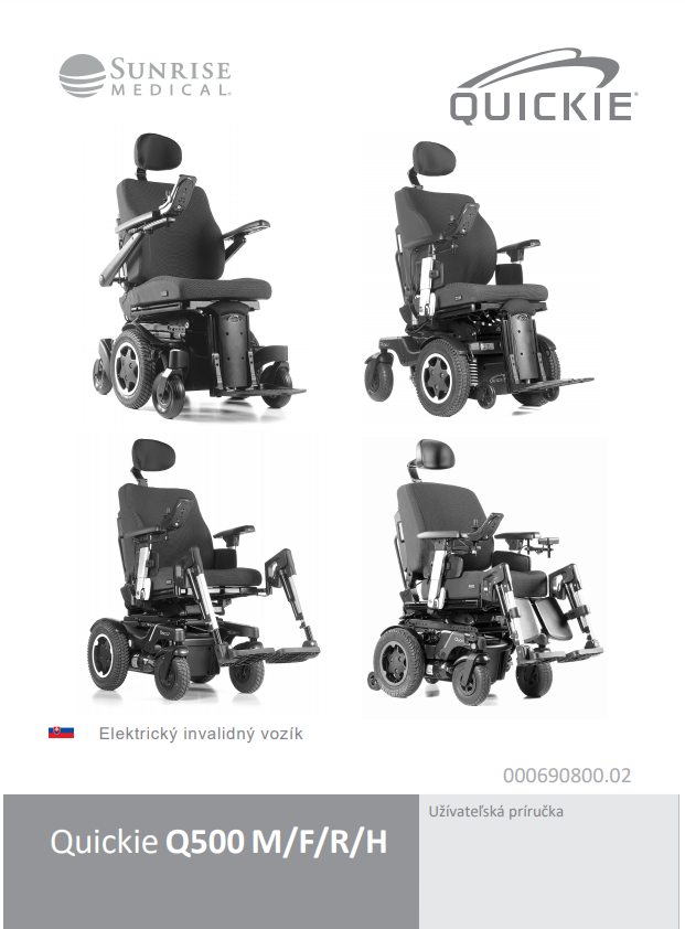 elektrický invalidný vozík