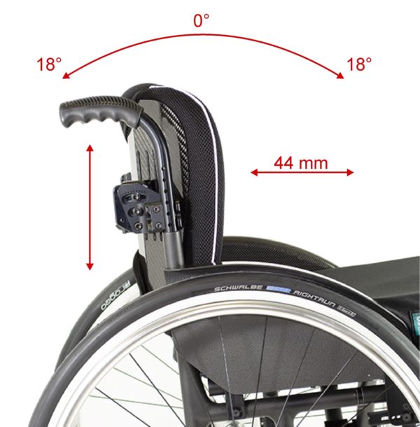 Chrbtová opierka na invalidný vozík Physio Air