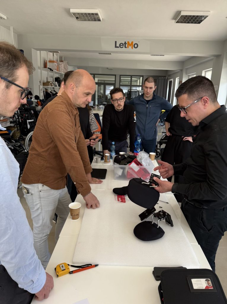 školenie Spex Seating (Mr. Bruce Mascull)