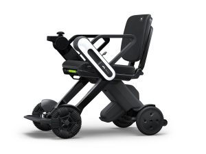 Elektrický invalidný vozík skladací Whill C-Lite v bielom prevedení