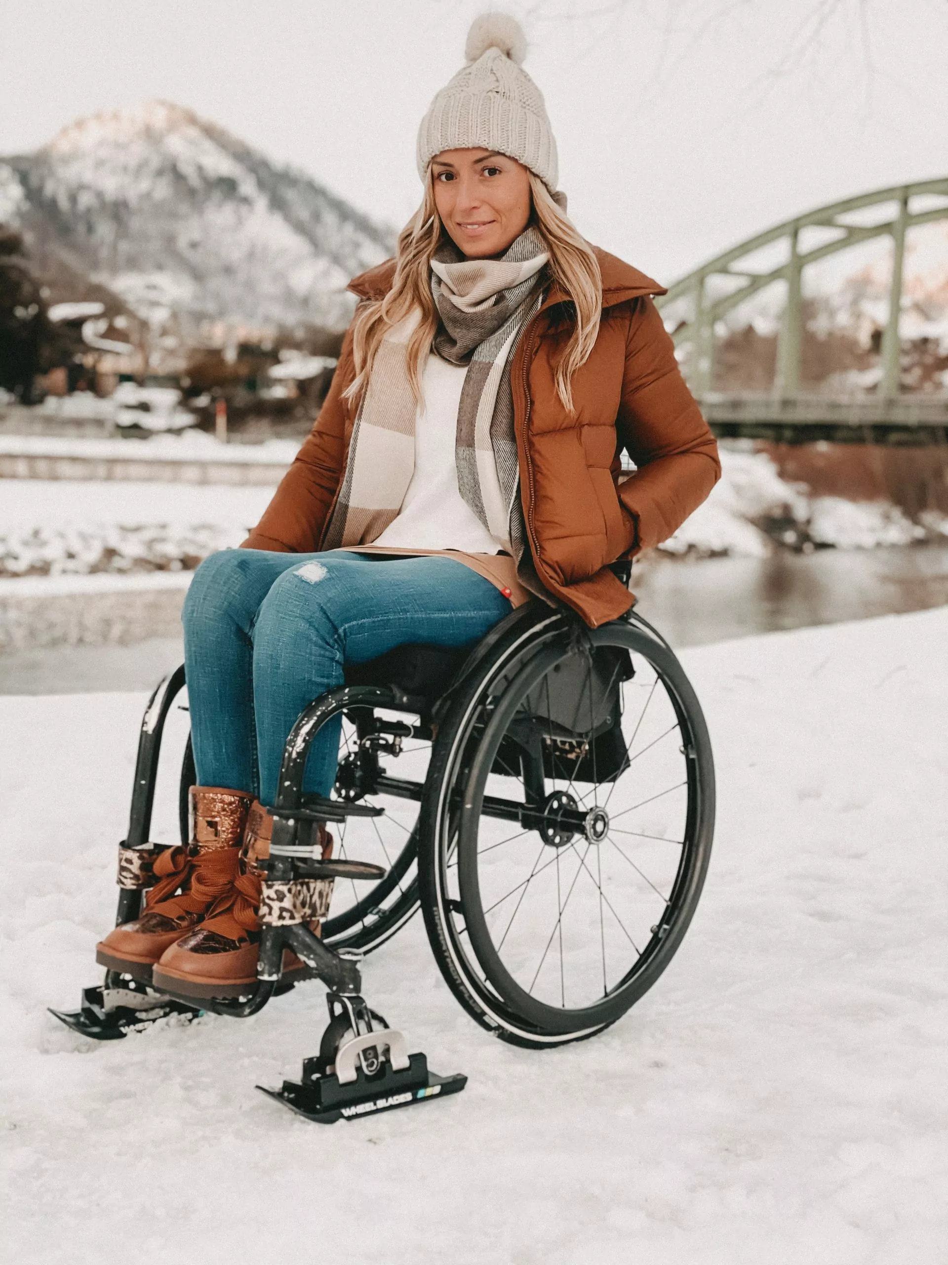lyže na vozík Wheelblades