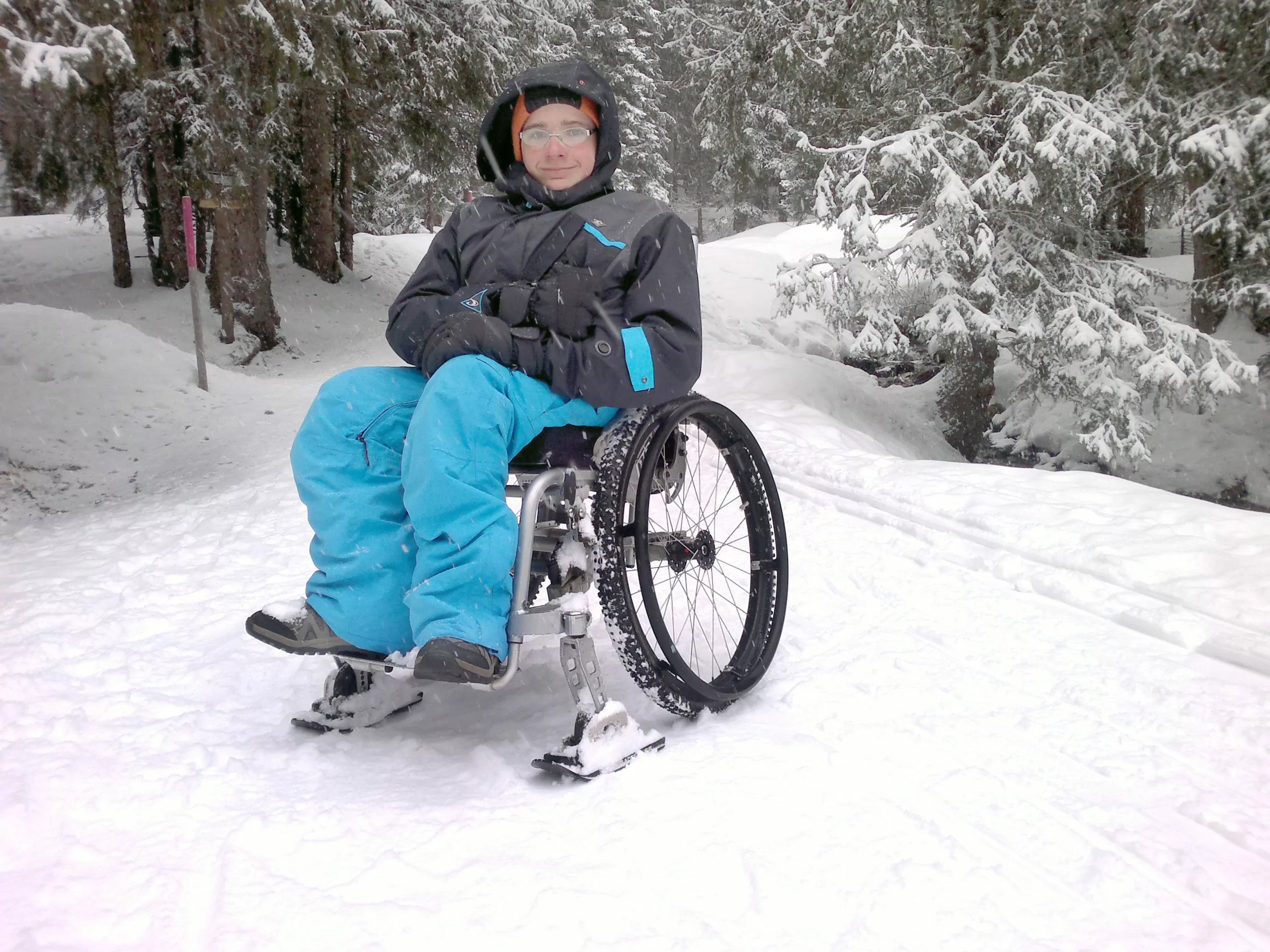 lyže na vozík Wheelblades