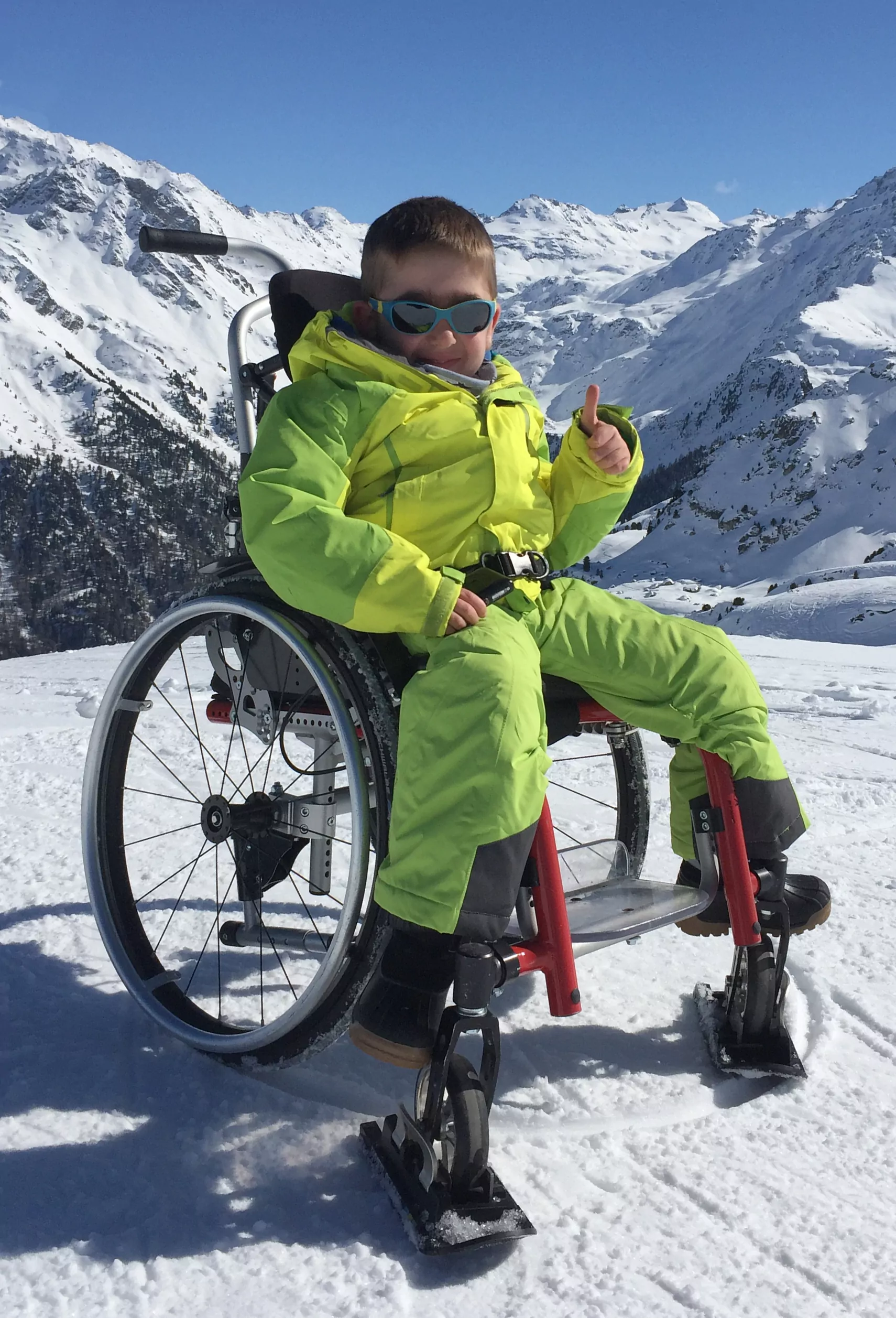 lyže na vozík Wheelblades