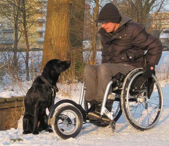 pridavne koliesko na invalidny vozik Freewheel