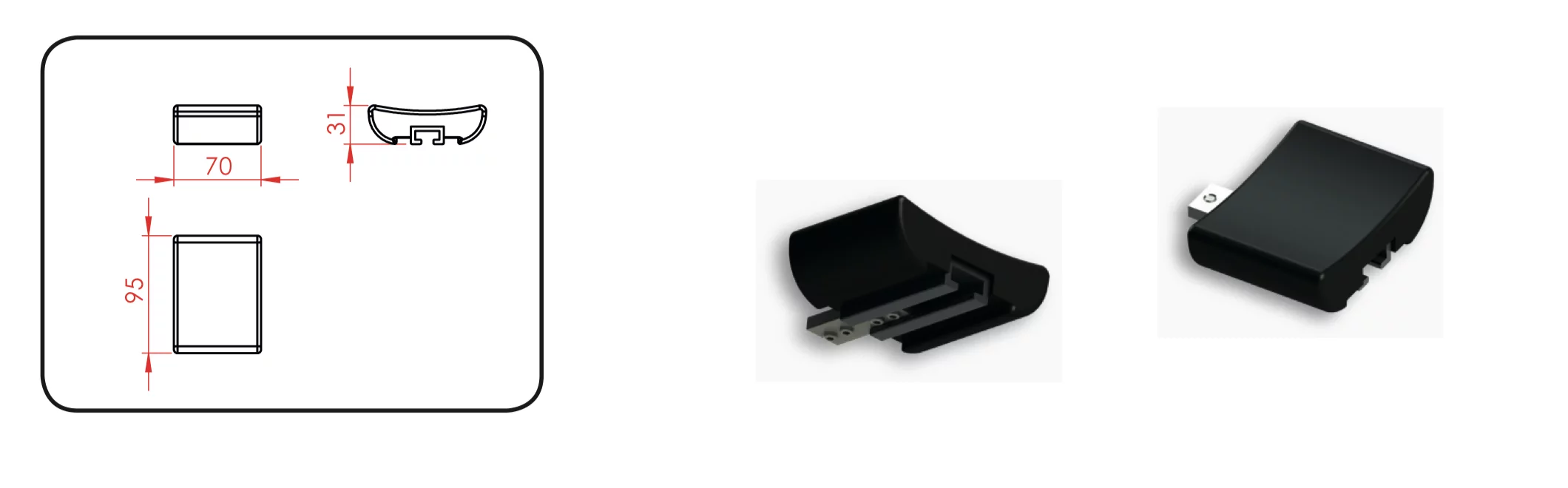 stredni cast konturovane podrucky Hemi