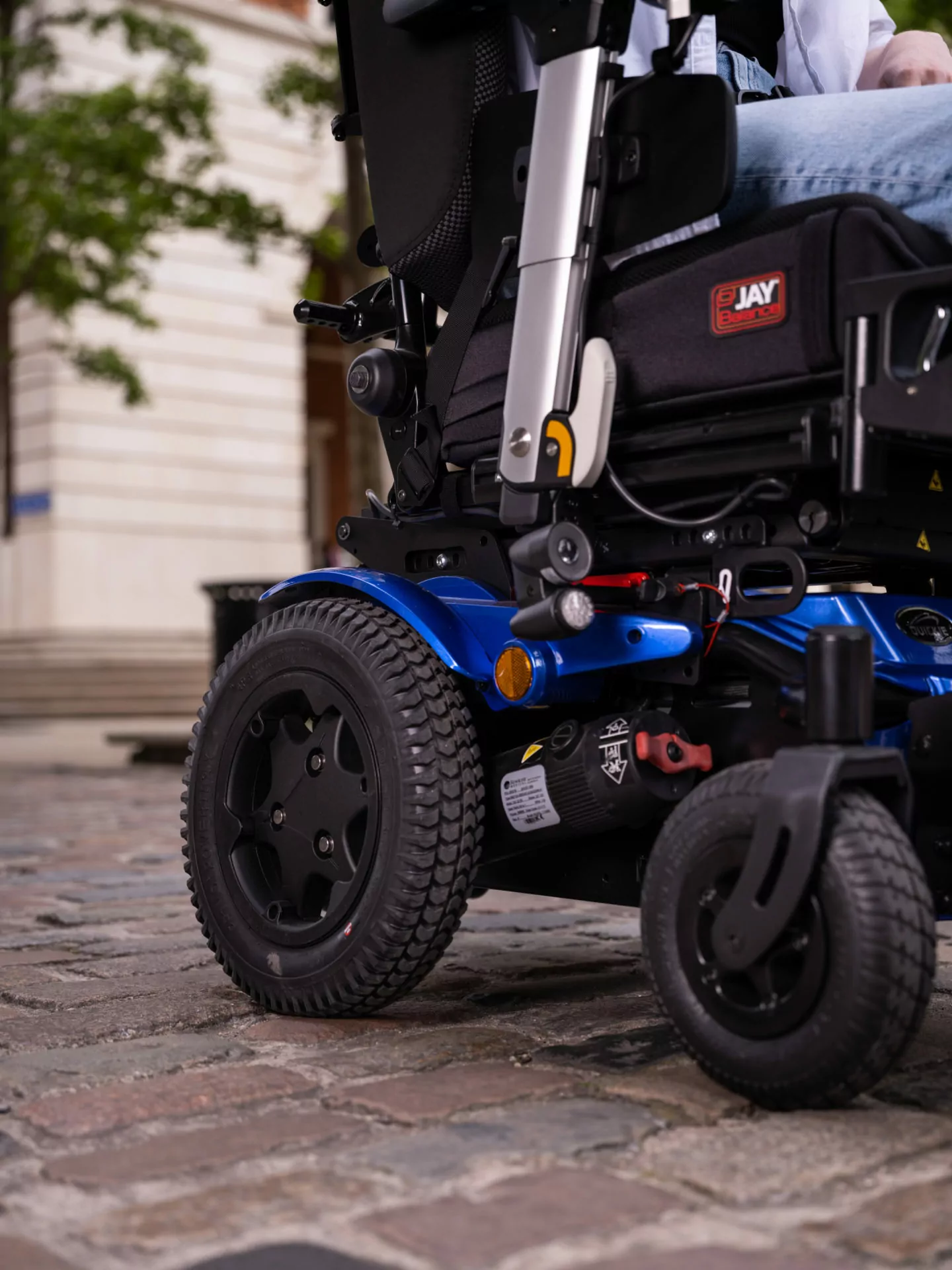 DSCF9164 Elektrický vozík Quickie Q300 - podvozok