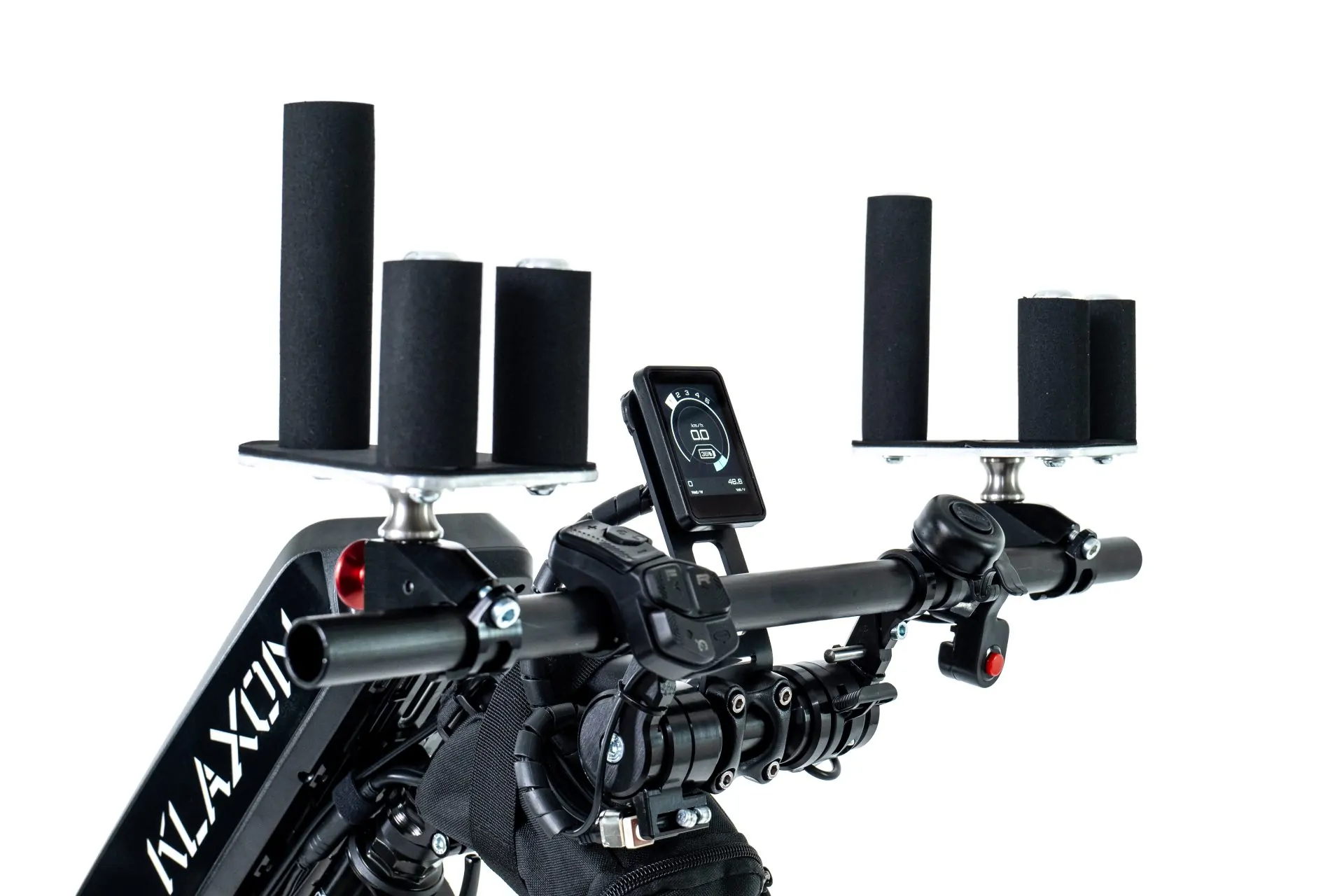 tetra úprava Klaxon - prídavný pohon k invalidnému vozíku Klaxon