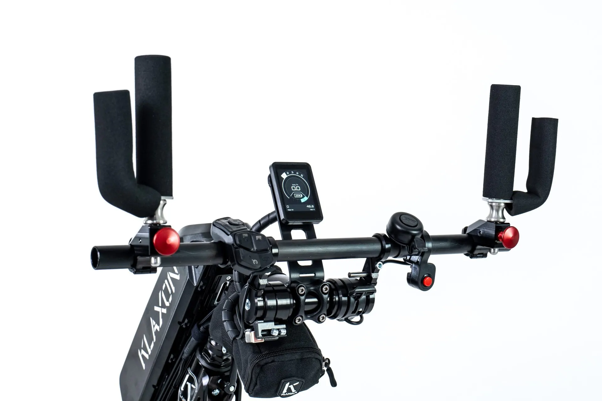 tetra úprava Klaxon - prídavný pohon k invalidnému vozíku Klaxon