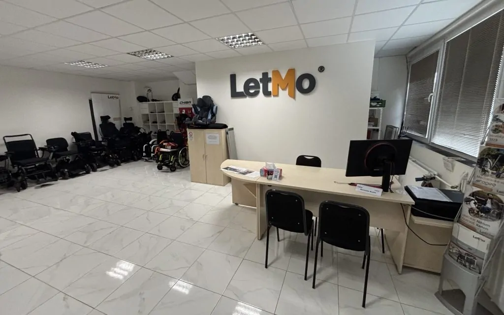 LetMo Prešov - Showroom a Servis invalidných vozíkov